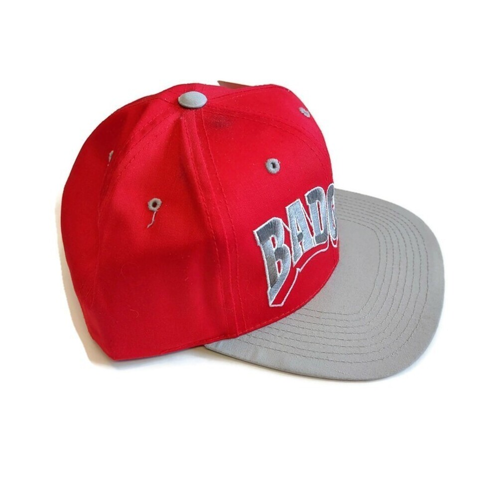 Vintage 1984 The G Cap Mens Wisconsin Badgers Snapback Hat Cap Bucky Badger - Picture 4 of 7